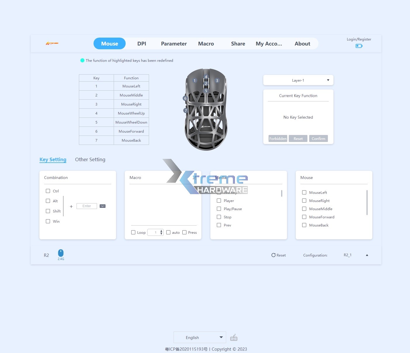 Attack Shark R2 software web e67a4